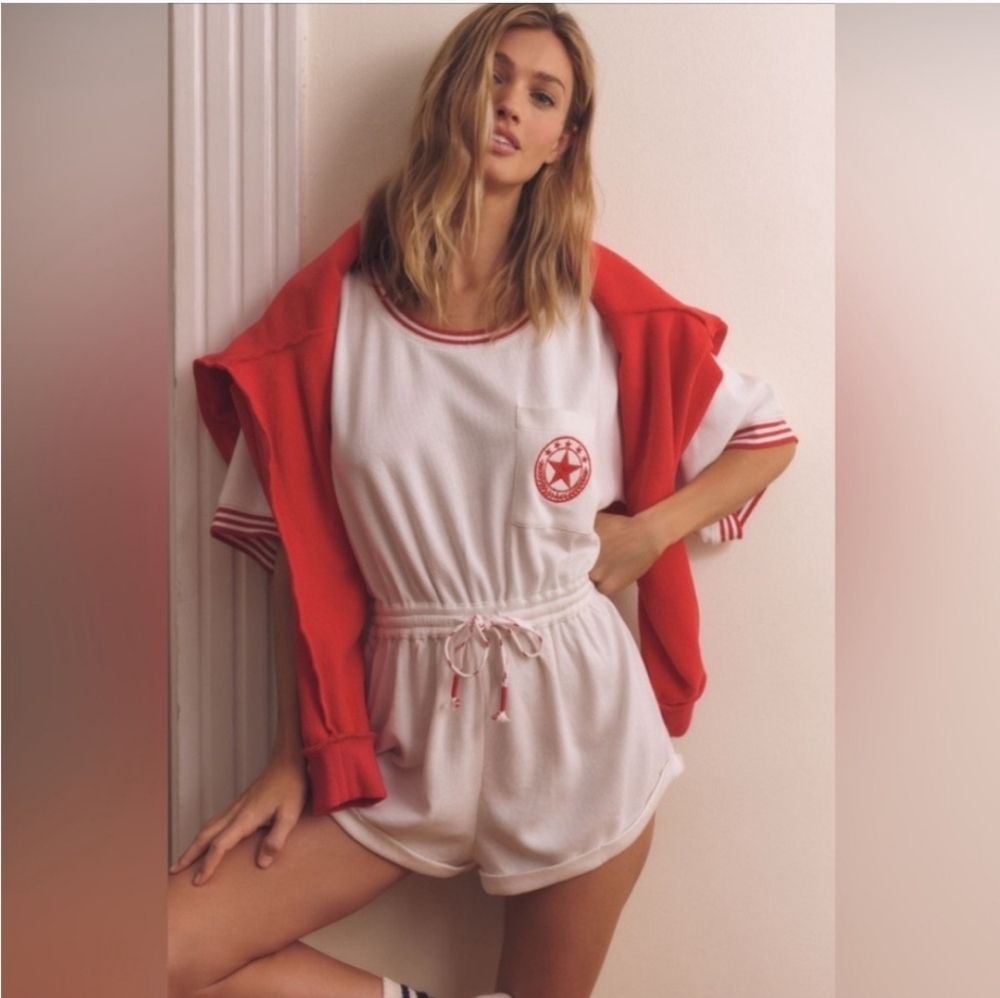 NWT Anthropologie Romper Sz M